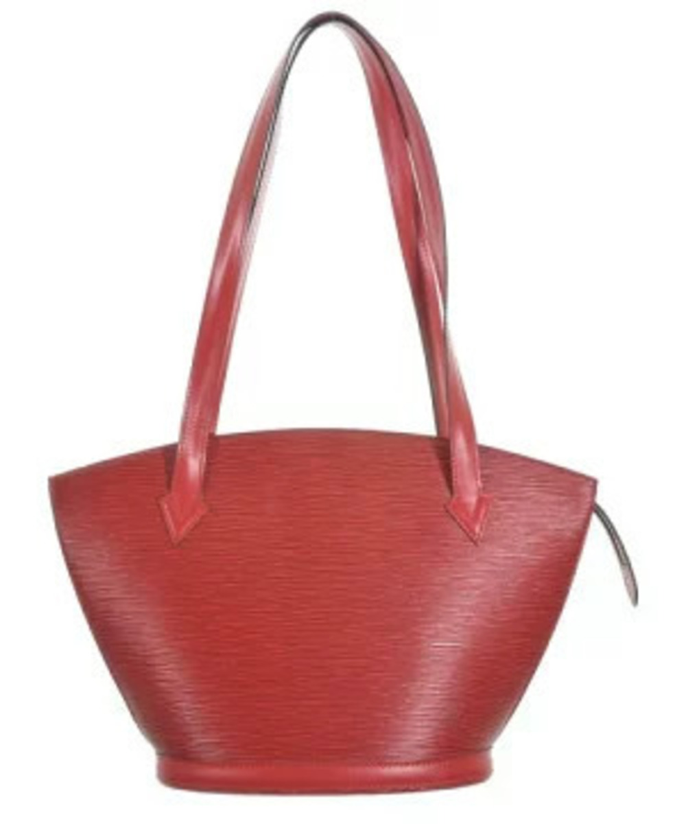 Louis Vuitton Epi Saint Jacques Shoulder bag red